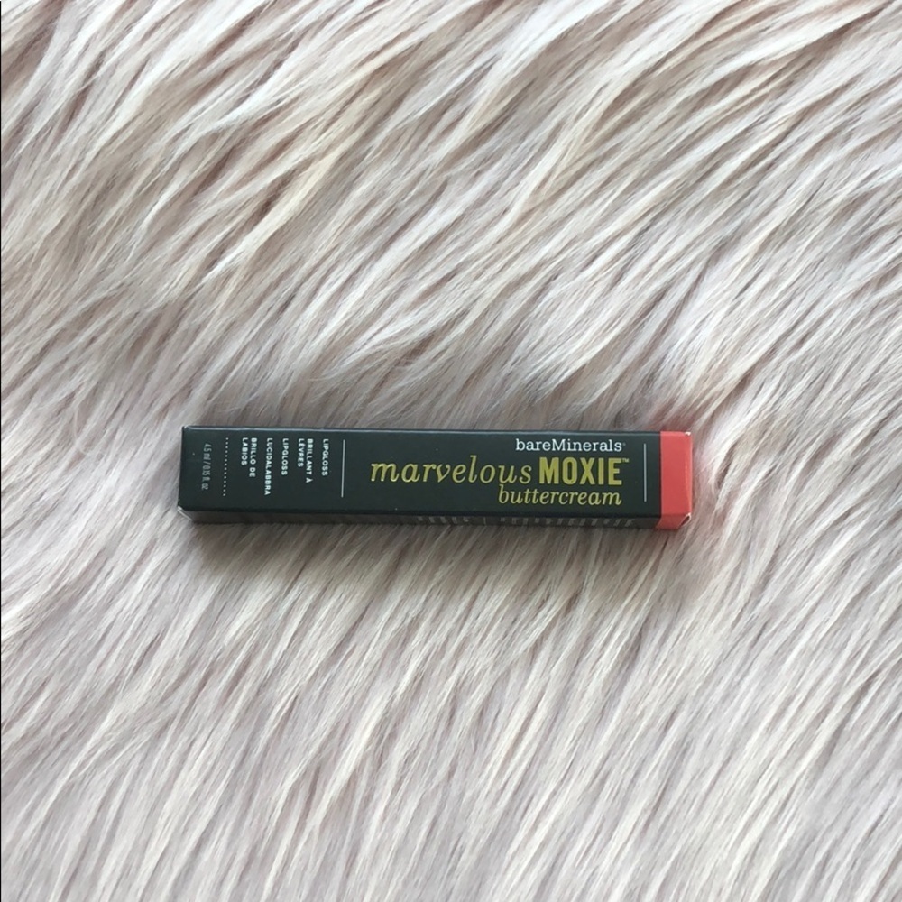 NIB Bareminerals Buttercream Lip Gloss in Must Have Pink